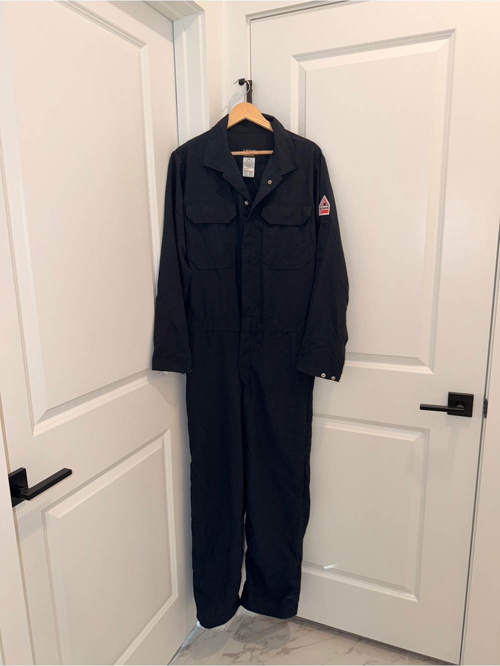 Men's Navy Jumpsuit